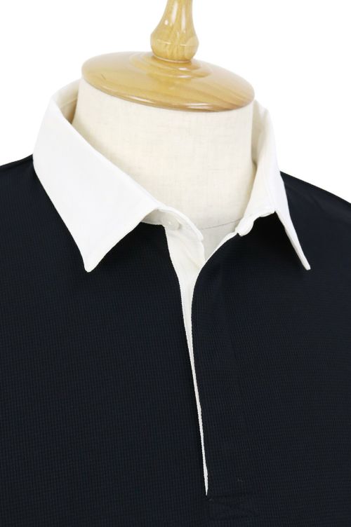 UNITED ARROWS - united arrows golf POLO 日本製 ポロシャツ 機能素材 メンズ ジャガード ポロシャツ