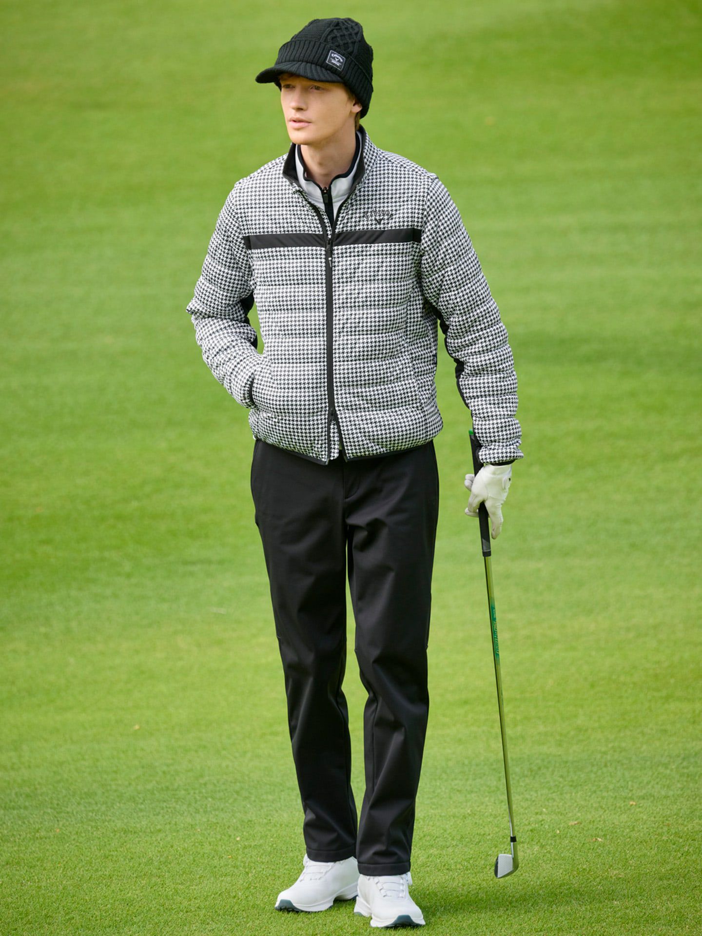 キャロウェイアパレルのニットキャップ