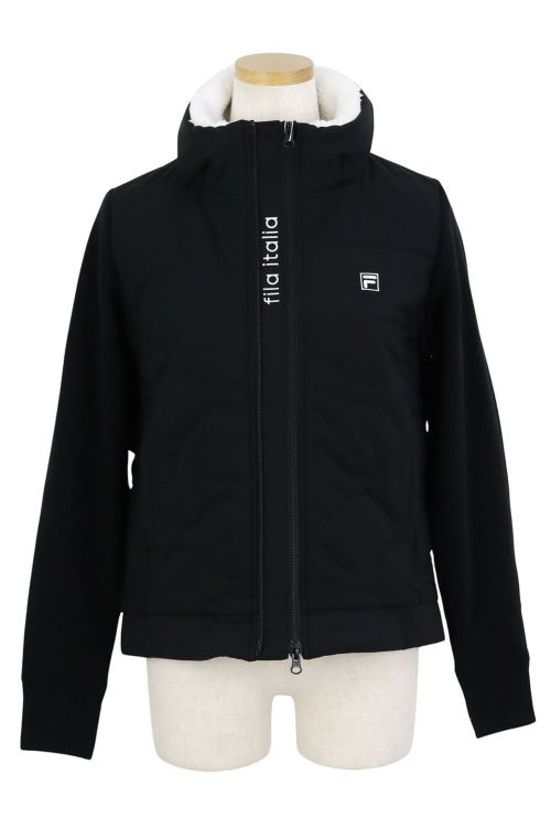 FILA フィラ ゴルフ 中綿 フルジップジャケット L ブラック レディース 794241page_06.jpg