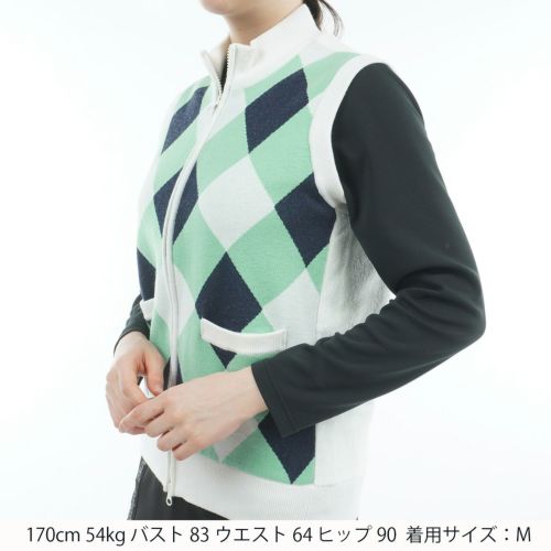 ニットベスト レディース アドミラルゴルフ Admiral Golf 日本