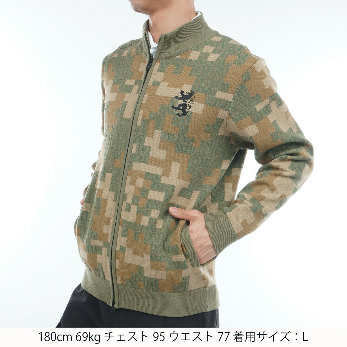 アドミラルゴルフのブルゾン