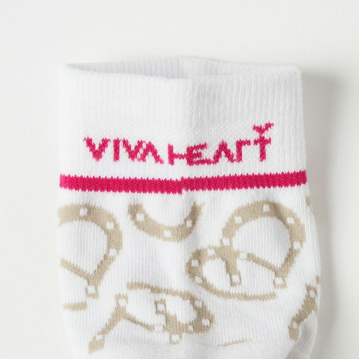 ビバハートのクルーソックス