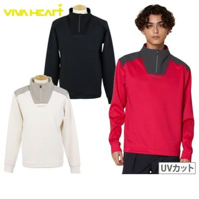 サイズ：52 VIVA HEART ビバハート 2023年モデル 裏起毛 長袖トレーナー  グレー系 [240101416275] ゴルフウェア メンズ ストスト VIVA HEART ビバハート 2023年モデル 裏起毛 長袖トレーナー