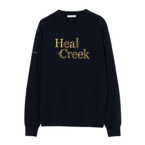 Heal Creek - 新品タグ付き　ヒールクリーク　カシミヤ入りトップス　ゴルフ Heal Creek ヒールクリーク 001-19010 メンズ セーター ゴルフ