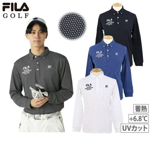【30％OFFセール】ポロシャツ メンズ フィラ フィラゴルフ FILA GOLF 2025 秋冬 新作 ゴルフウェア 785-564 30％OFFセール】ポロシャツ メンズ フィラ フィラゴルフ FILA GOLF