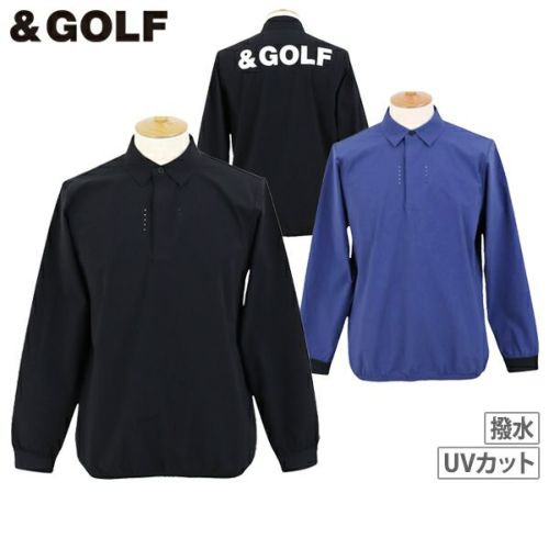 ポロシャツ メンズ アンドゴルフ ＆GOLF 2025 秋冬 新作 ゴルフ