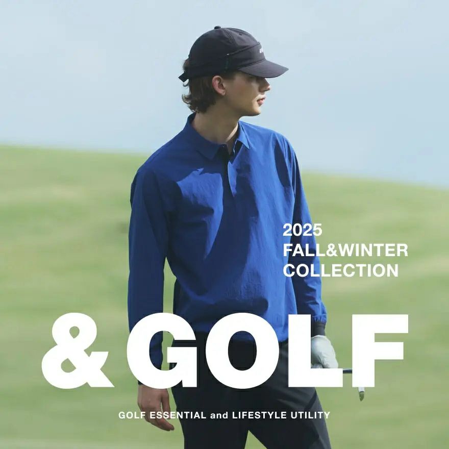 アンドゴルフのポロシャツ