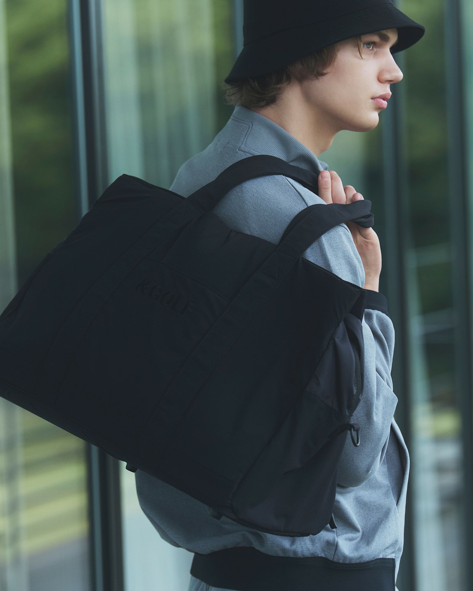 アンドゴルフのボストンバッグ