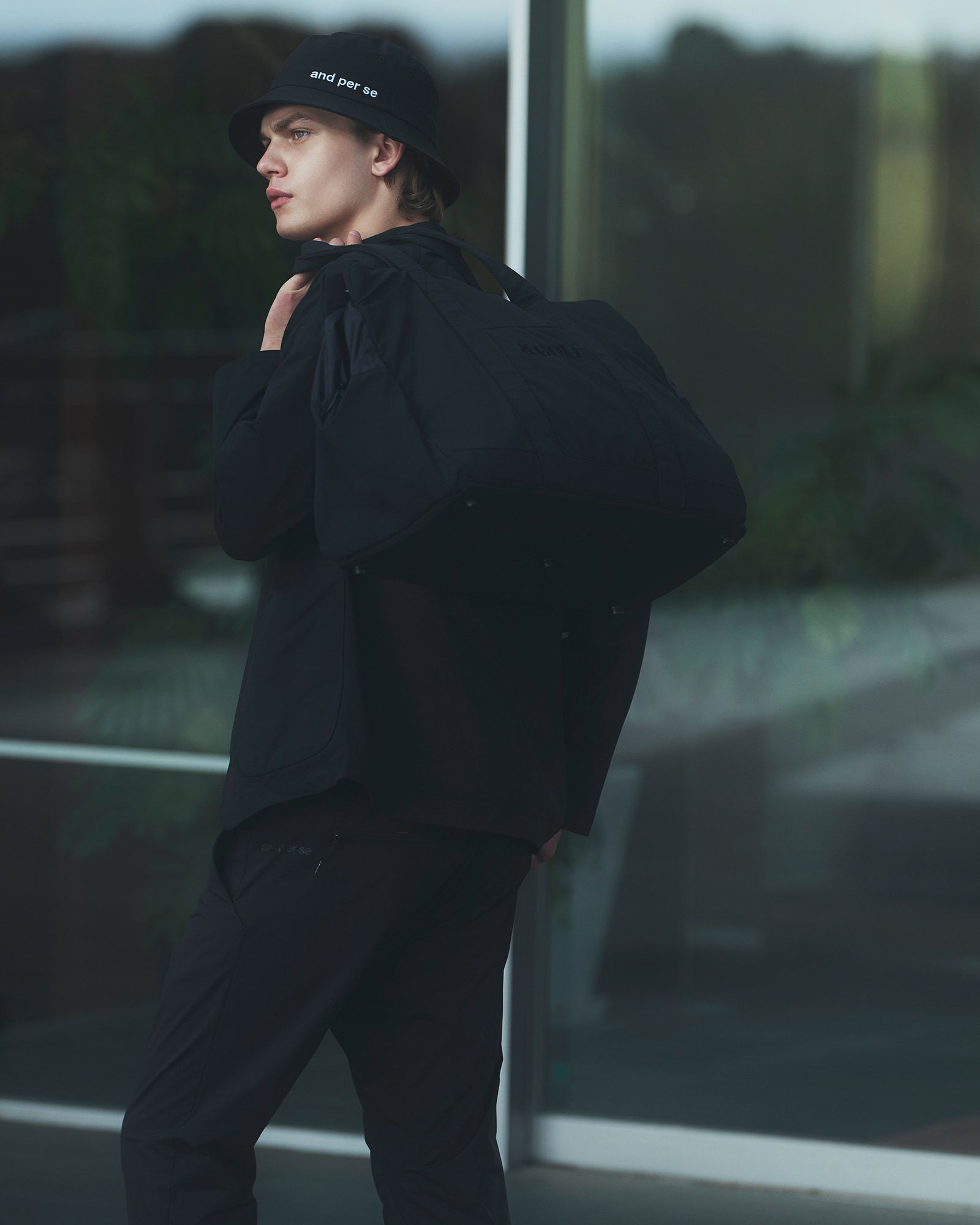 アンドゴルフのボストンバッグ