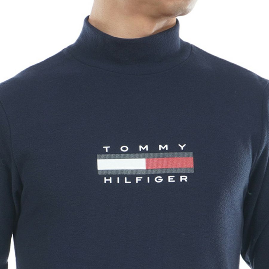 トミーヒルフィガーのハイネックシャツ