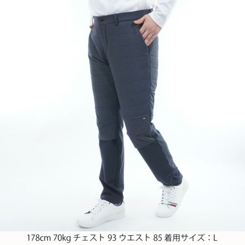 トミーヒルフィガーゴルフ　中綿パンツ　ネイビー パンツ メンズ トミー ヒルフィガー ゴルフ TOMMY HILFIGER GOLF