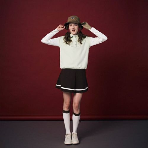 WAAC ゴルフ プリーツスカート レディース 春夏新作 吸汗速乾 ⛳ 美品 WAAC ワック レディース ゴルフウェア WOMENS ウールライク