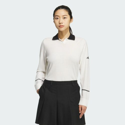 【30％OFFセール】セーター レディース アディダス アディダスゴルフ adidas Golf 日本正規品 2025 秋冬 新作 ゴルフウェア juw85 30％OFFセール】セーター レディース アディダス アディダスゴルフ
