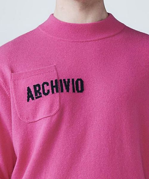 セーター メンズ アルチビオ archivio 2025 秋冬 新作 ゴルフ
