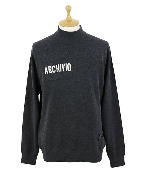 セーター メンズ アルチビオ archivio 2025 秋冬 新作 ゴルフ