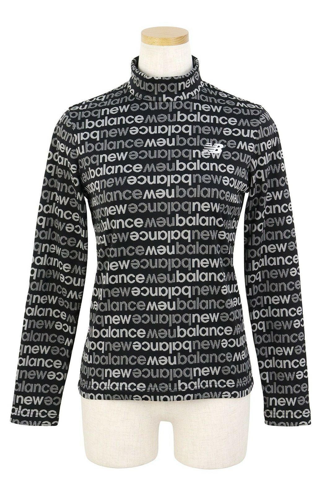ニューバランスゴルフのハイネックシャツ