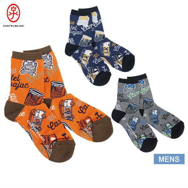 カステルバジャックスポーツのショート丈ソックス