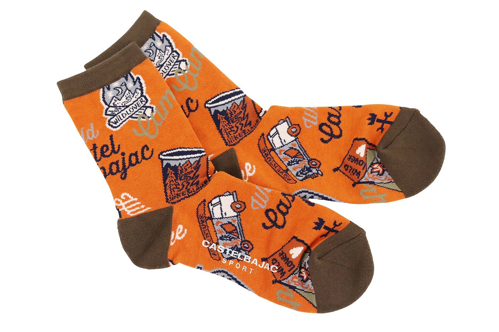 カステルバジャックスポーツのショート丈ソックス