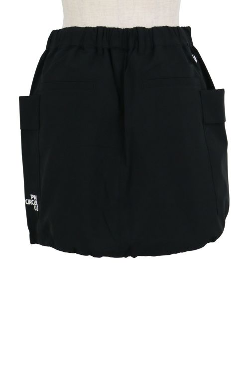 knt 新品 PW CIRCULUS スカート 蓄熱裏地】【WOMEN】バイカラースカート ゴルフウェア レディース / PW