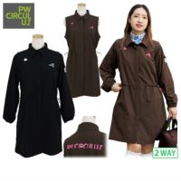 新品23区ゴルフPWCIRCULUS Mサイズ DIMPLE スポーティワンピ 数量限定再入荷！】サイズがあるうちにお早めに◎レース袖 モック