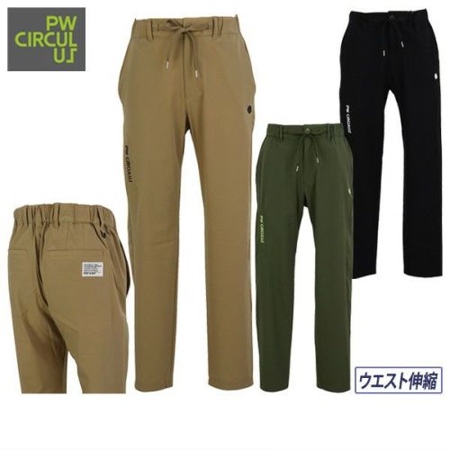 【美品】PW CIRCULUS ゴルフパンツ MEN】ベンチレーション テーパードパンツ ゴルフ / PW CIRCULUS