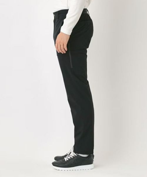 adabat　アダバット　紳士　黒のパンツ ストレートパンツ（フルレングスパンツ） | adabat(Men