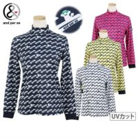 ハイネックシャツ レディース アンパスィ and per se 2025 秋冬 新作