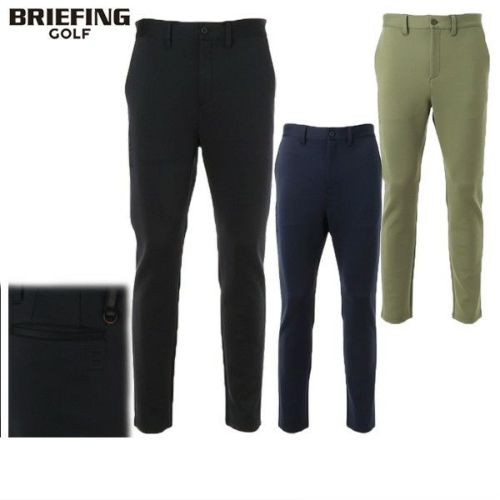 【極美品】BRIEFING ゴルフウェア ロングパンツ メンズ 黒 BRIEFING ブリーフィング ゴルフウェア ロングパンツ メンズ
