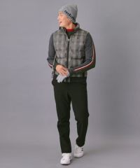 【タイムセール 12/23 13:00迄】ベスト メンズ アダバット adabat 2025 秋冬 新作 ゴルフウェア 082-24053 OFF タイムセール 1/13 13:00迄】ベスト メンズ アダバット adabat 2025