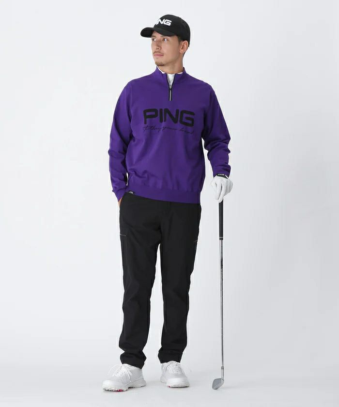 ピンのセーター