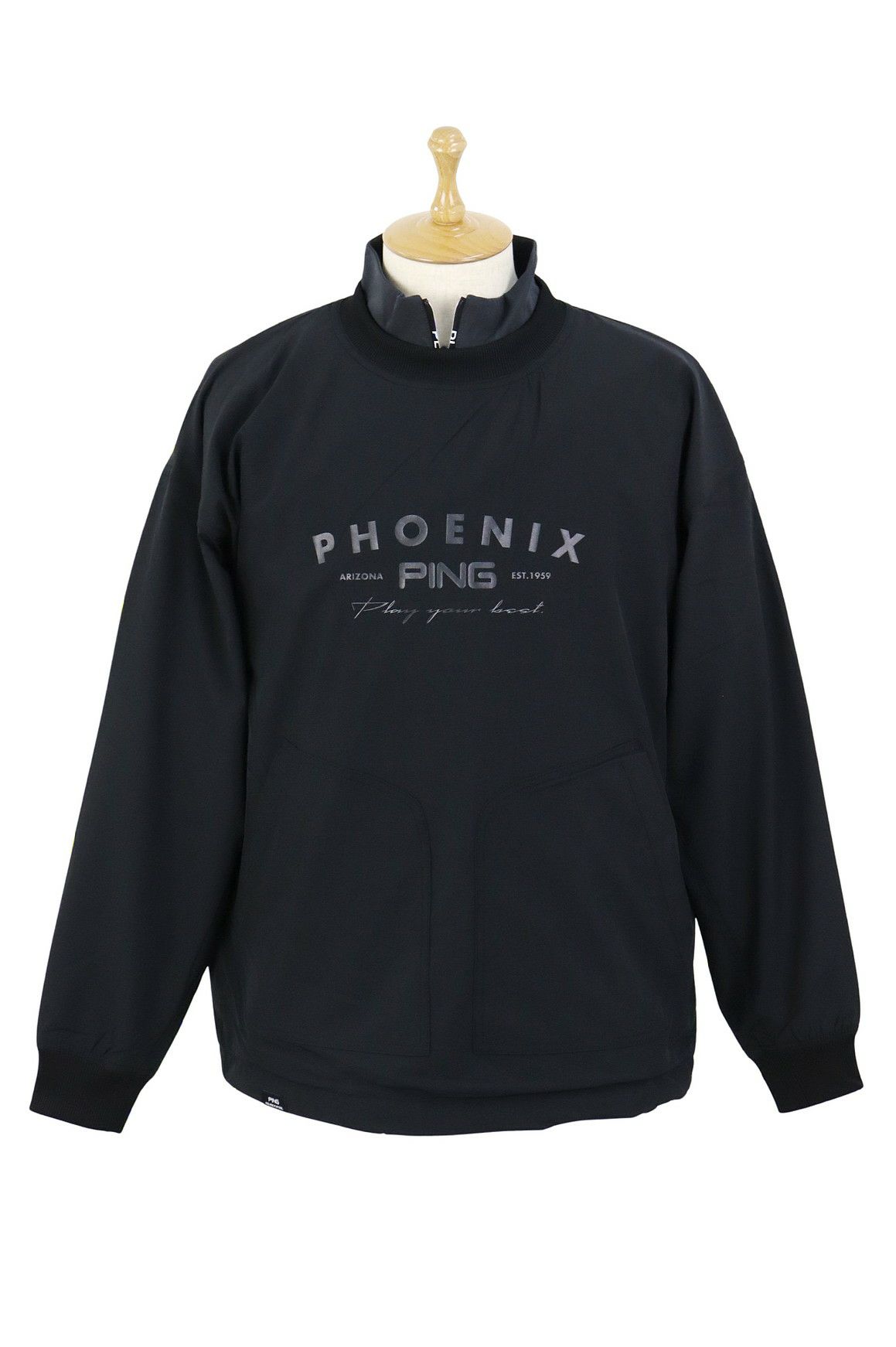 ピンのブルゾン