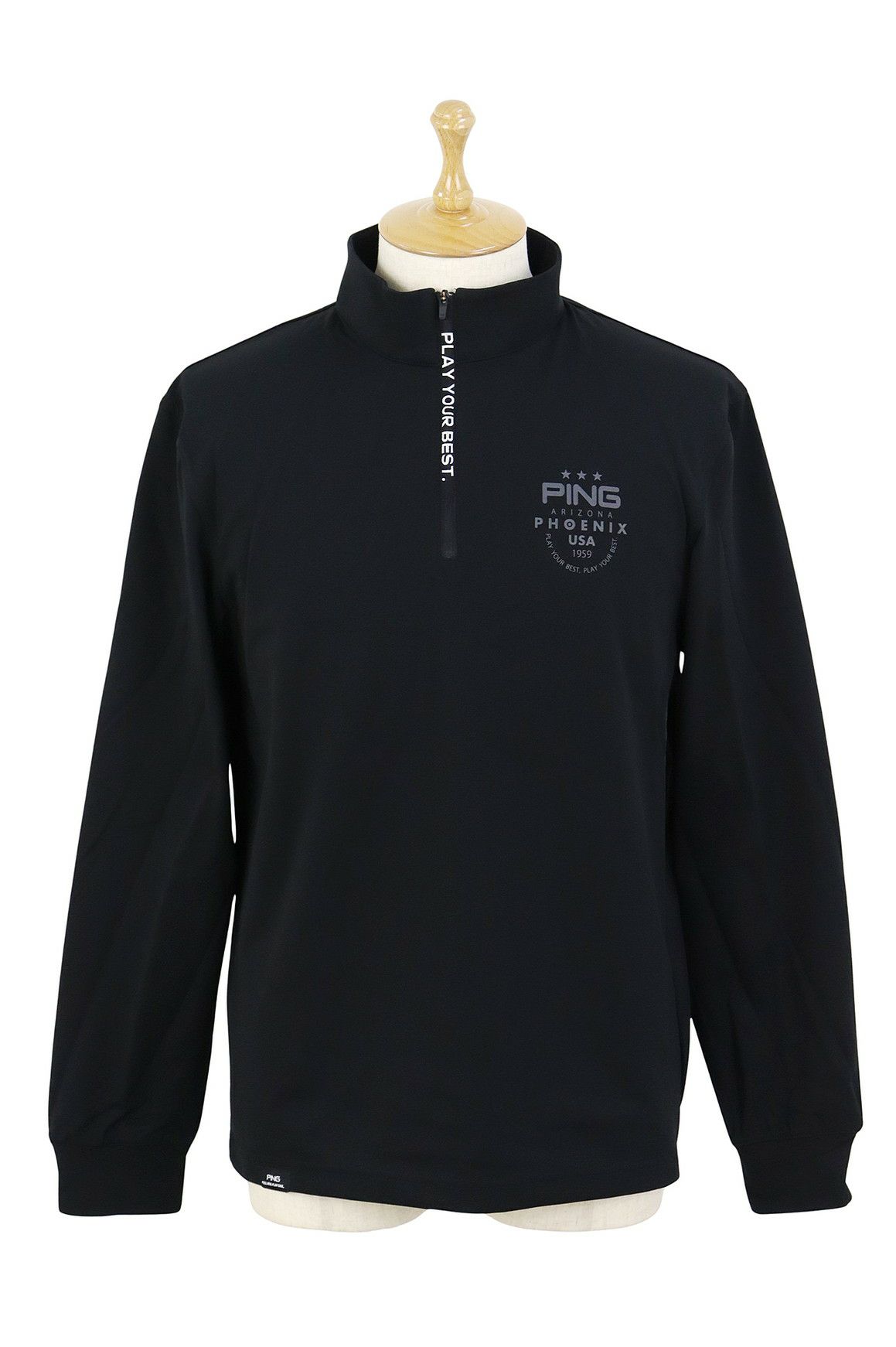 ピンのブルゾン