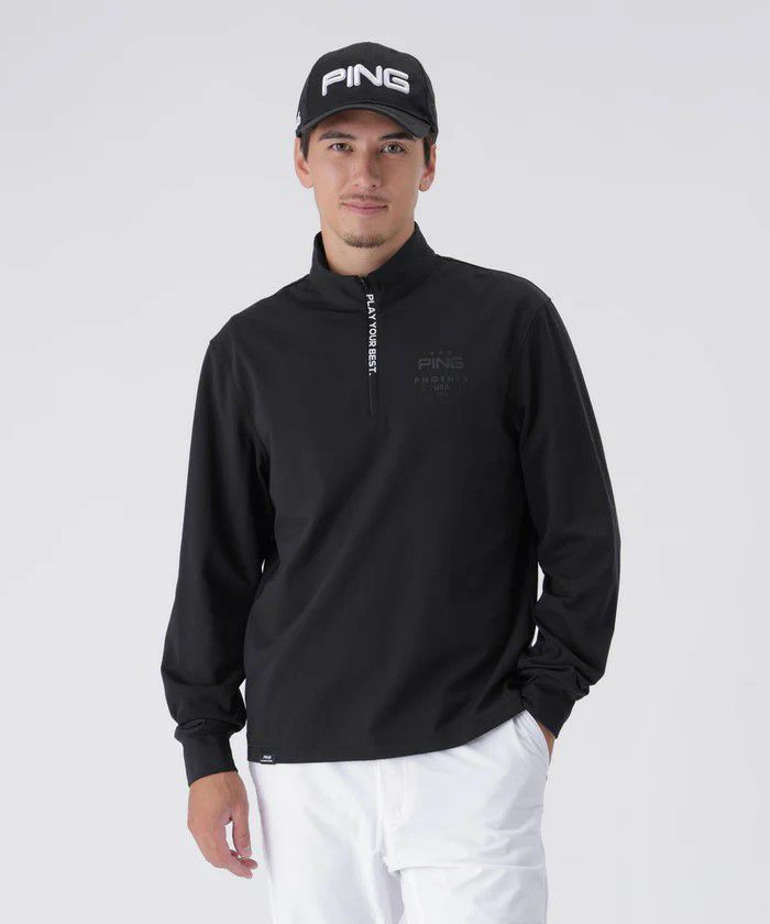 ピンのブルゾン