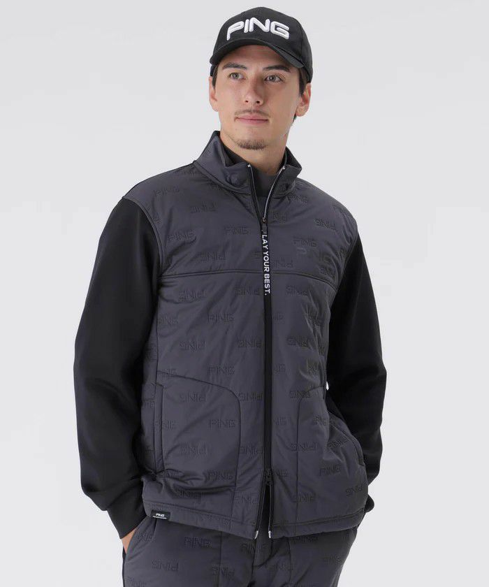 ピンのブルゾン