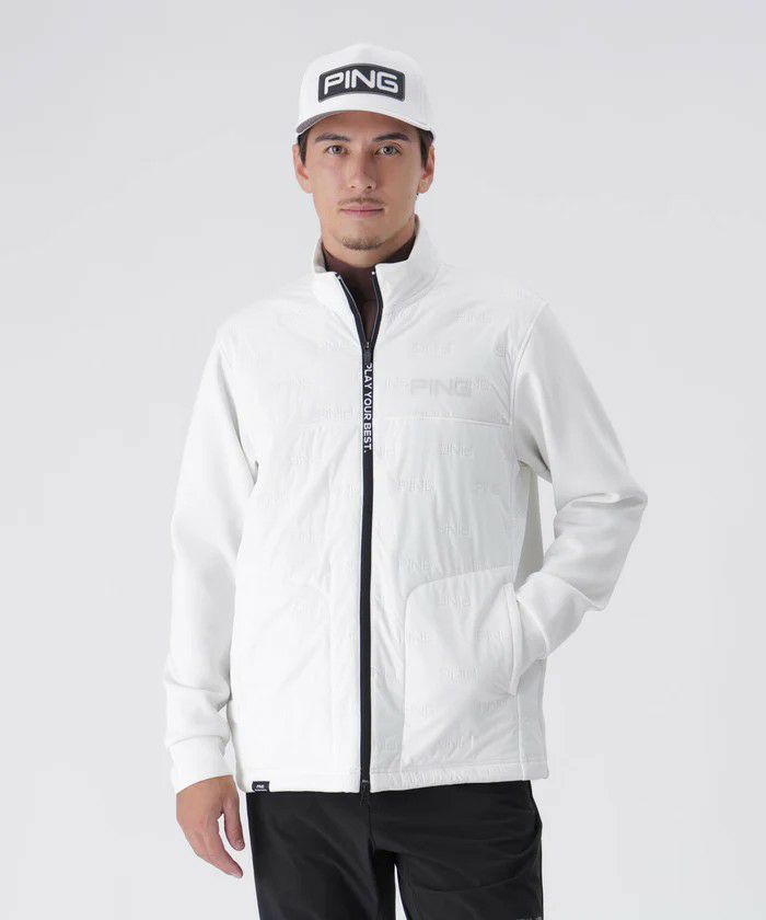 ピンのブルゾン