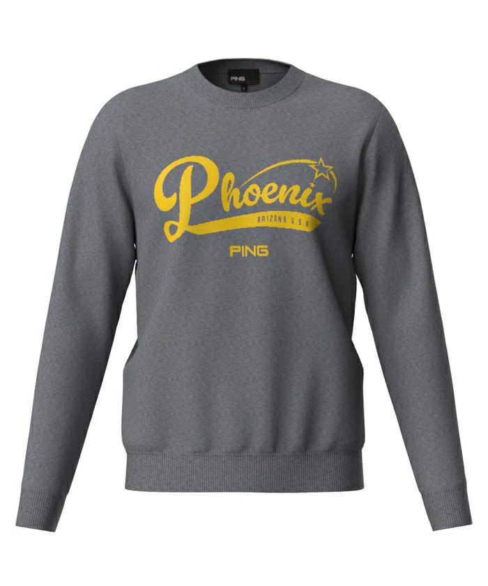 ピンのセーター