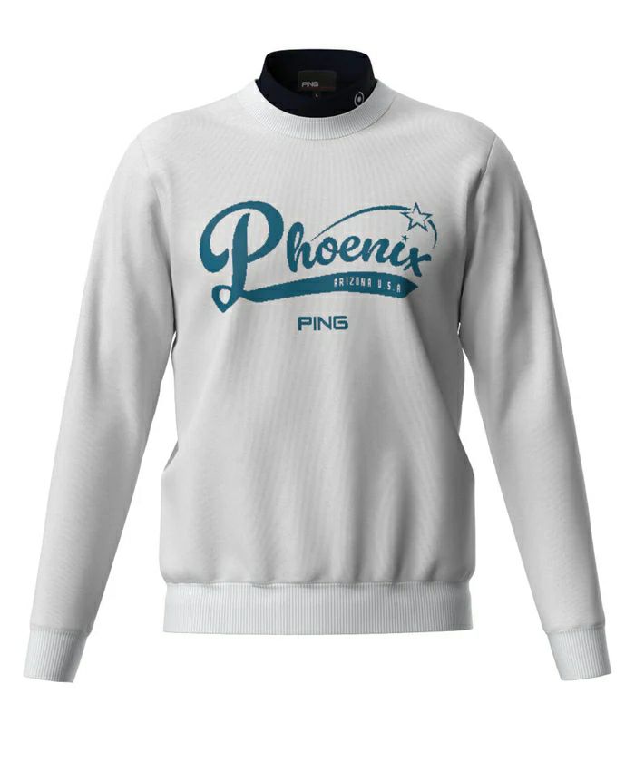 ピンのセーター