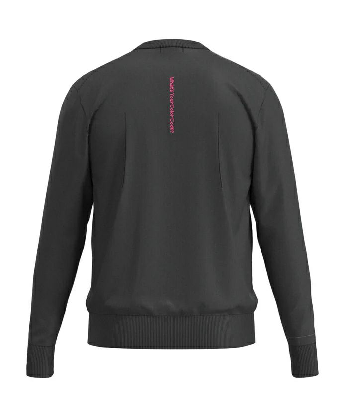 ピンのセーター