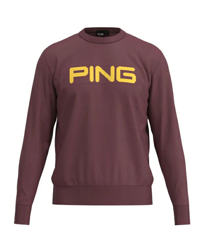 ピンのセーター