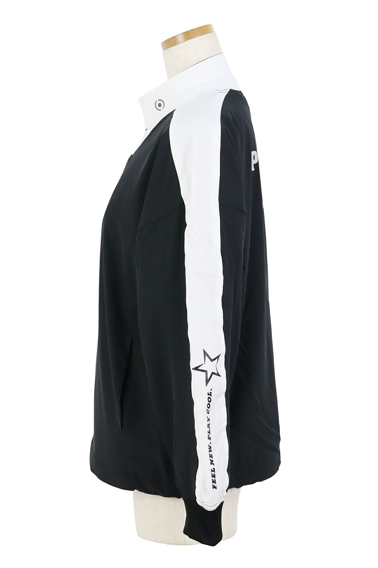 ピンのブルゾン