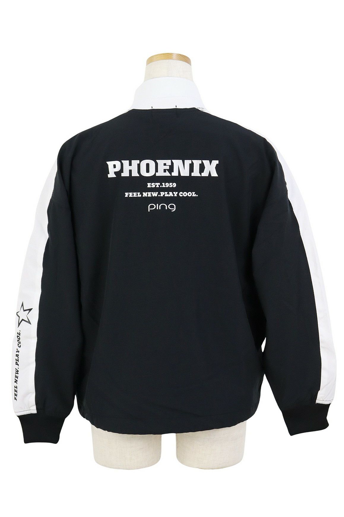 ピンのブルゾン