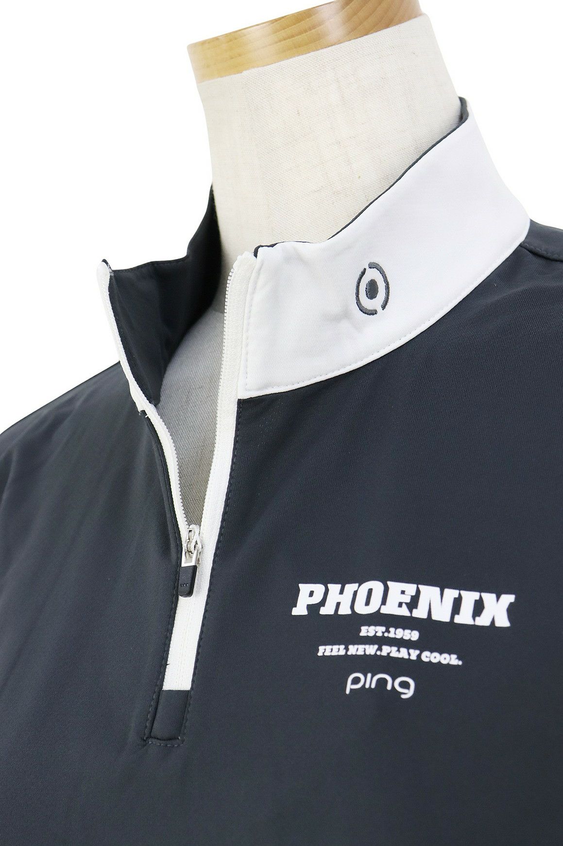 ピンのブルゾン