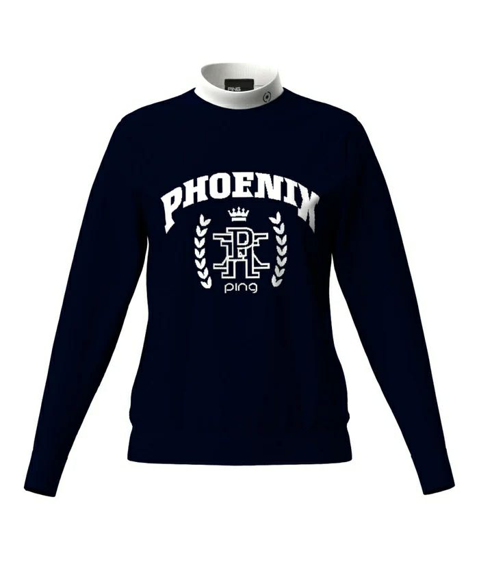 ピンのセーター