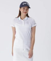 大感謝祭P10倍】ポロシャツ レディース ピン PING 2025 秋冬 新作