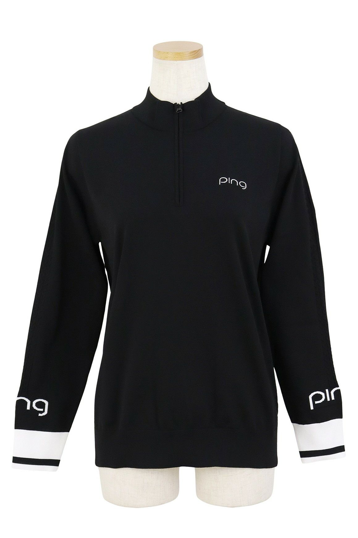 ピンのセーター