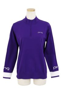 【24時間以内/早い者勝ち】新品 ピン ゴルフ レディース セットアップ L PING レディース ピン ゴルフ セットアップ ニットジャカード