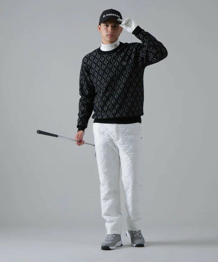 ST ANDREWS セントアンドリュース　セーター メンズ　ゴルフウェア 30％OFFセール】セーター メンズ セントアンドリュース St ANDREWS