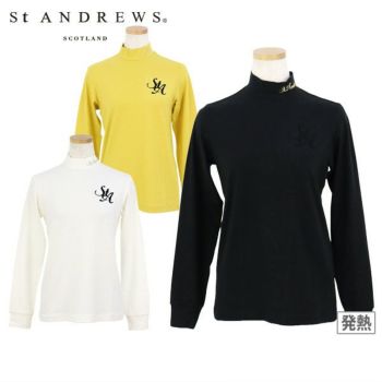 St ANDREWS ハイネックカットソー ST ANDREWS セントアンドリュース 2024年モデル ハイネック 長袖