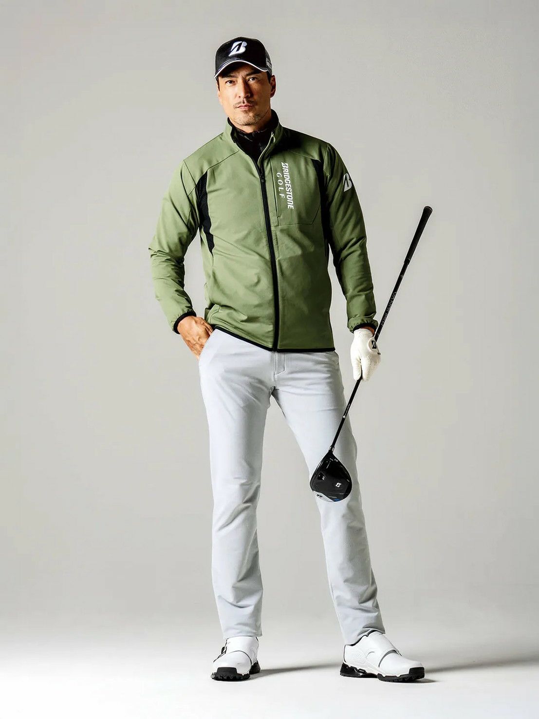 ブリヂストンゴルフのパンツ