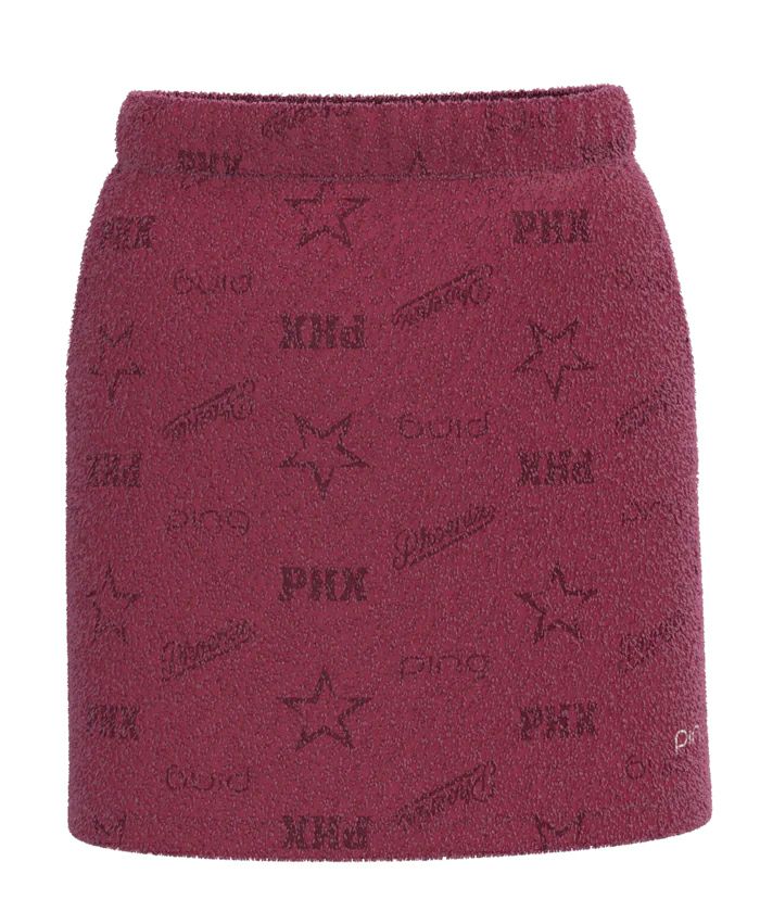 ピンのスカート